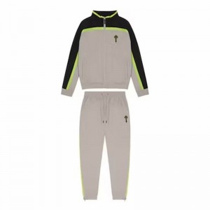 Beige Mens Trapstar Irongate T Shell Tracksuits | TQM-132496