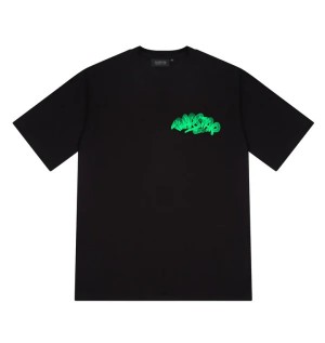 Black Mens Trapstar Colour Blitz T-Shirt | QXC-537982
