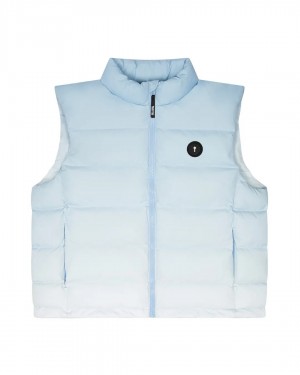Blue Mens Trapstar Irongate Vest | EJX-601425