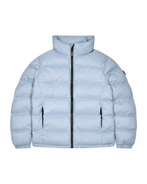 Blue Mens Trapstar Puffer Jackets | LDG-173604