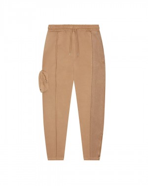 Coffee Mens Trapstar Construct Hyperdrive Joggers | YCI-473205