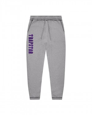 Grey Mens Trapstar X Cough Syrup Joggers | MUX-726851