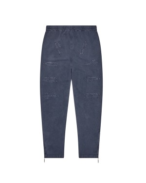 Navy Mens Trapstar Patchwork Irongate Joggers | PLR-769853